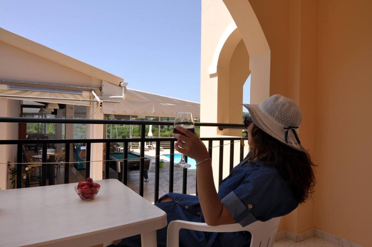 Makris Apartments Arillas Agiou Georgiou Esterno foto