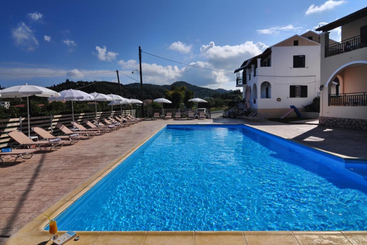 Makris Apartments Arillas Agiou Georgiou Esterno foto