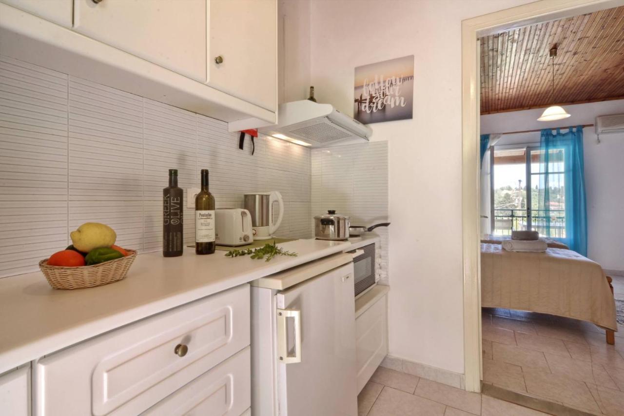 Makris Apartments Arillas Agiou Georgiou Esterno foto